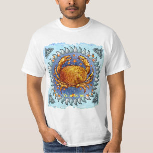 Camisetas de cumpleaños de Cancer Crab