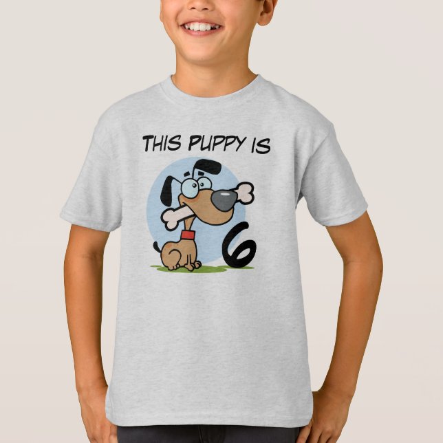 Camisetas de cumpleaños de Personalizable de perro (Anverso)