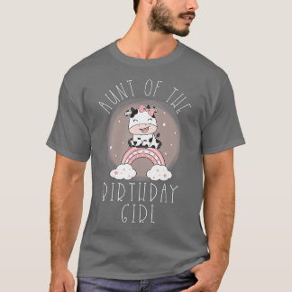 Camisetas de cumpleaños de vacas para la familia -