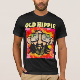 CAMISETAS DE CUMPLEAÑOS DE VIEJO HIPPIE