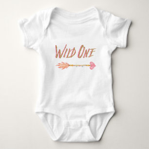 Camisetas de cumpleaños número 1 para niñas Wild O