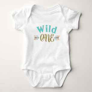 Camisetas de cumpleaños número 1 para niñas Wild O