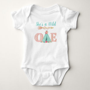 Camisetas de cumpleaños para niña Wild One