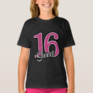 Camisetas de cumpleaños PURPURINOSO Sparkly SWEET