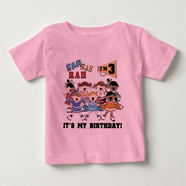 Camisetas de cumpleaños y regalos animadores (Anverso)