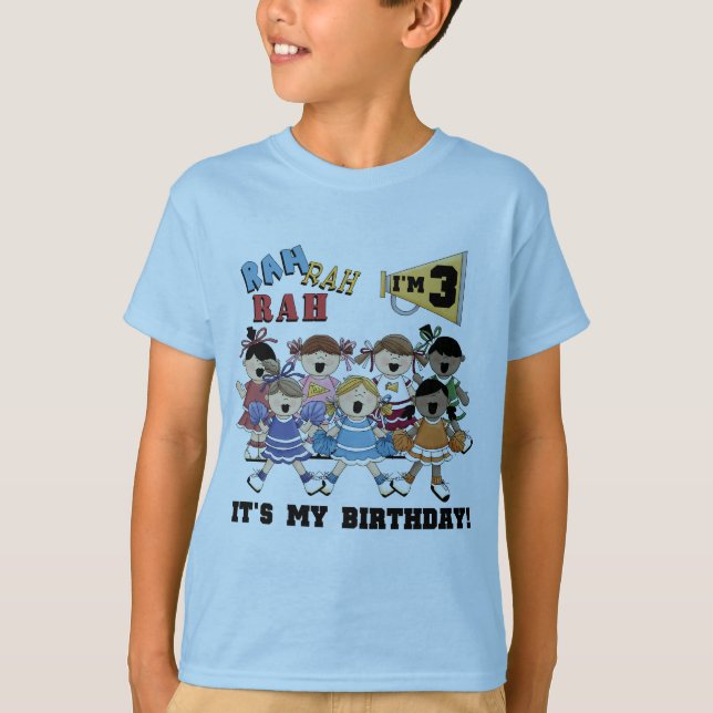 Camisetas de cumpleaños y regalos animadores (Anverso)