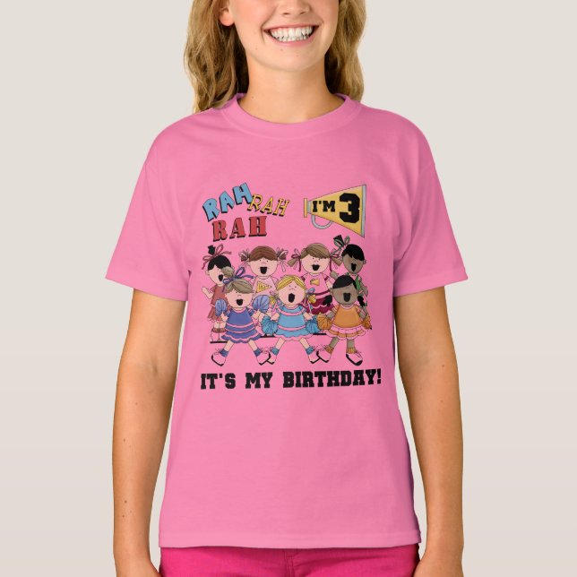 Camisetas de cumpleaños y regalos animadores (Anverso)