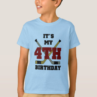 Camisetas de cumpleaños y regalos para el hockey