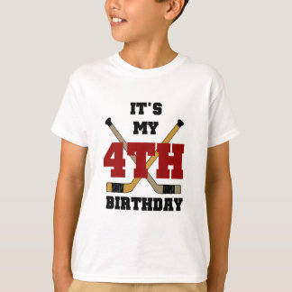 Camisetas de cumpleaños y regalos para el hockey