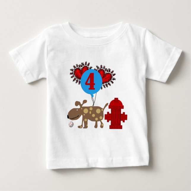 Camisetas de cumpleaños y regalos para perros (Anverso)