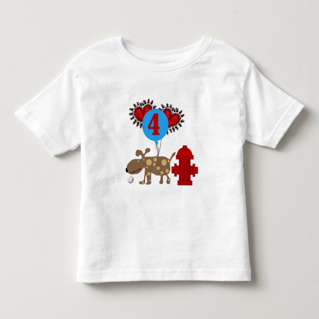 Camisetas de cumpleaños y regalos para perros (Anverso)