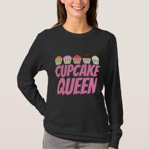 CAMISETAS DE CUPCAKE QUEEN LADIES