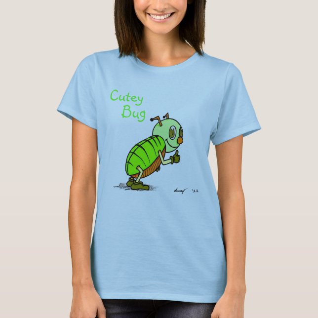 Camisetas de Cutey Bug (Anverso)