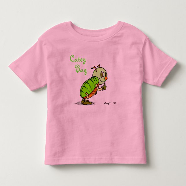 Camisetas de Cutey Bug (Anverso)