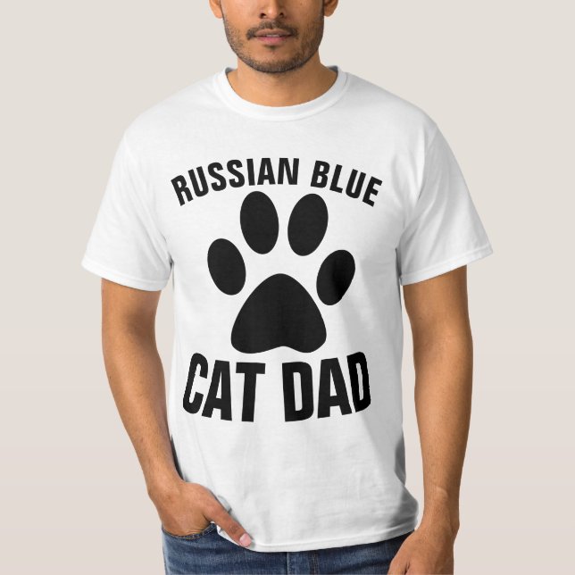 Camisetas de DAD AZUL de RUSIA (Anverso)
