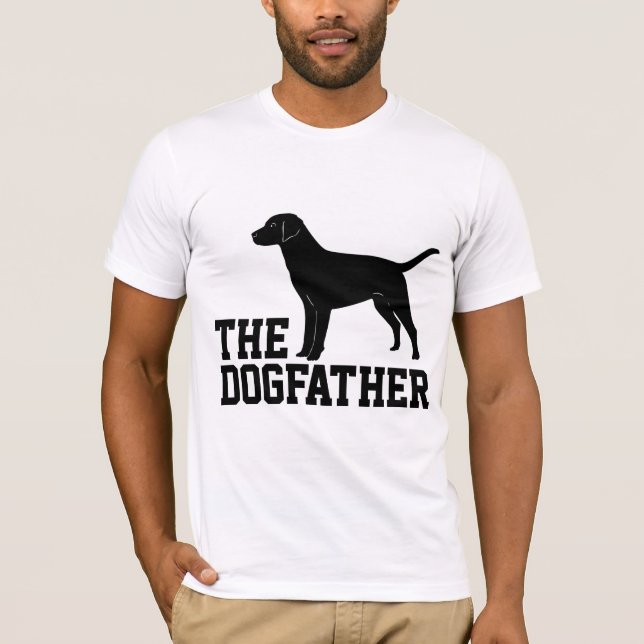 Camisetas de DAD del PADRE DEL PERRO (Anverso)