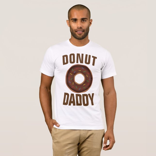 Camisetas de DAD divertidas, DONUT DADDY (Anverso completo)