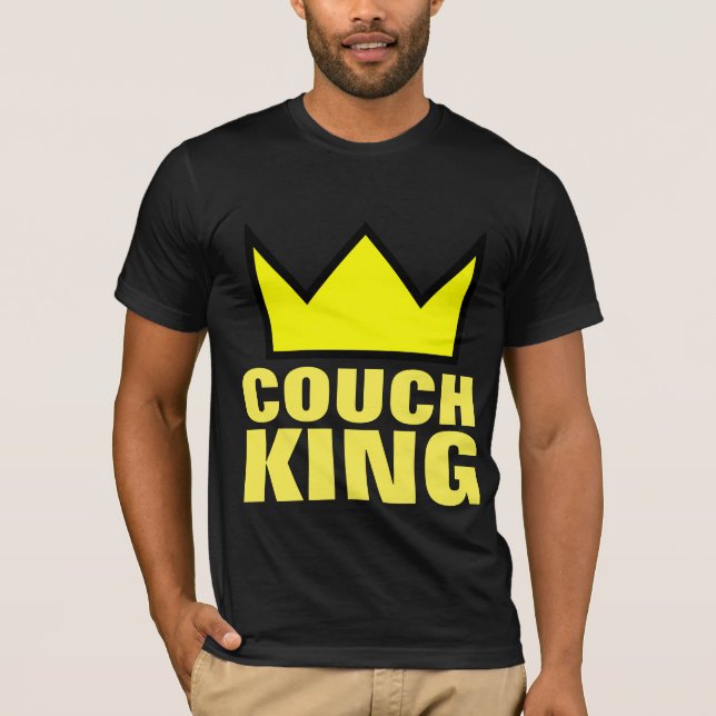 Camisetas de DAD DIVERTIDAS, REY COCHE (Anverso)