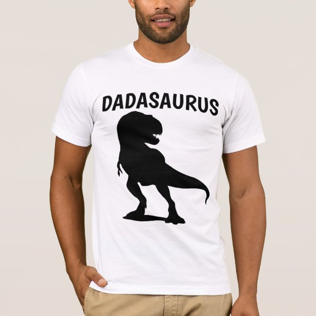 Camisetas de DADASAURUS Dad Dinosaur (Anverso)