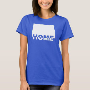 Camisetas de Dakota del Norte, Hogar Lejos del Est