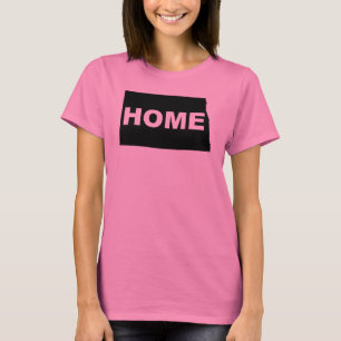 Camisetas de Dakota del Norte, Hogar Lejos del Est