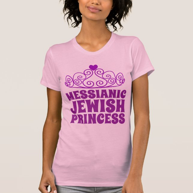 Camisetas de damas de MESSIANIC JUDISH PRINCESS (Anverso)
