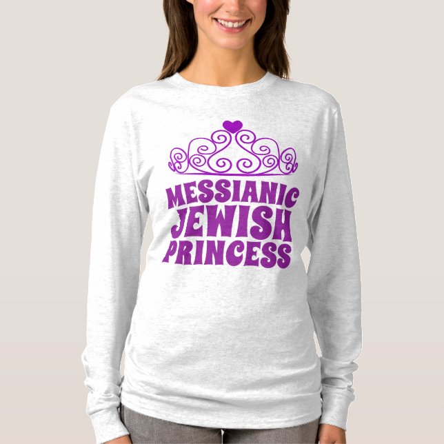 Camisetas de damas de MESSIANIC JUDISH PRINCESS (Anverso)