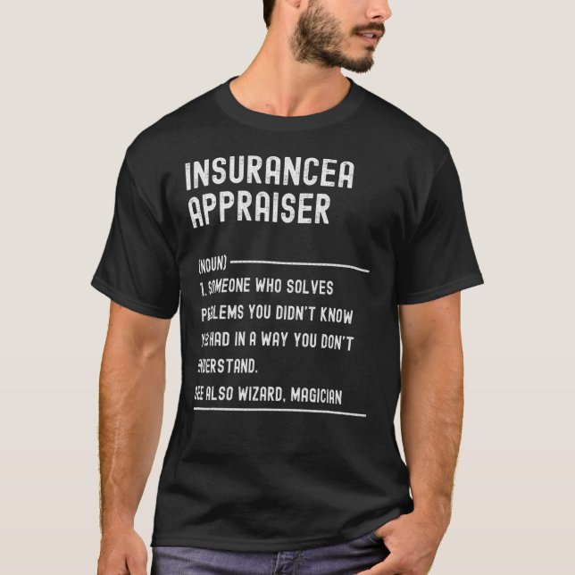 Camisetas de definición de agente de ventas de seg (Anverso)