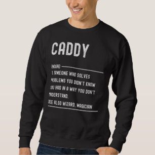 Camisetas de definición de Caddy Funny Job Title