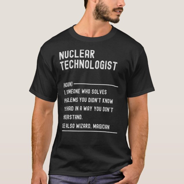 Camisetas de definición de tecnología nuclear Funn (Anverso)