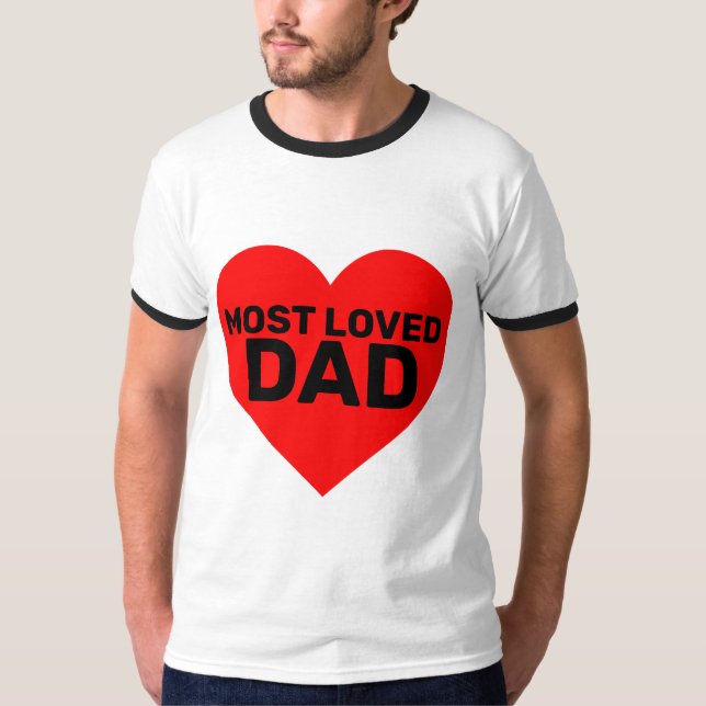 Camisetas de Día del Padre PAPÁ (Anverso)