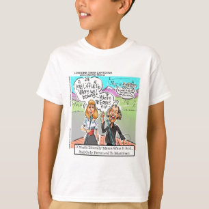 Camisetas de dibujos animados de The Times de Lond