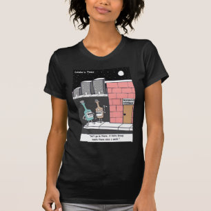 Camisetas de dibujos animados de The Times de Lond