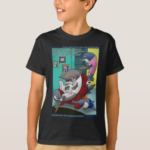 Camisetas de dibujos animados de The Times de Lond