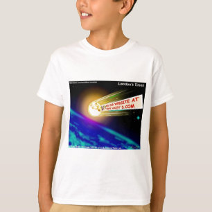 Camisetas de dibujos animados de The Times de Lond