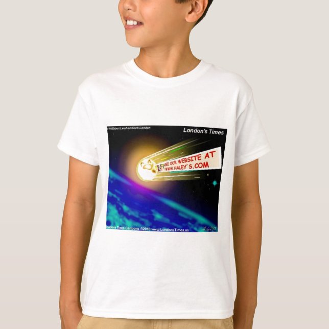Camisetas de dibujos animados de The Times de Lond (Anverso)