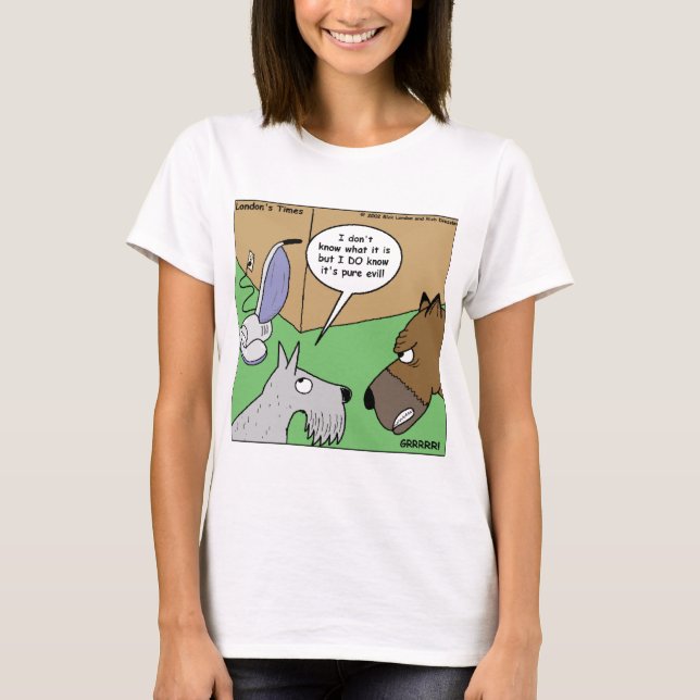 Camisetas de dibujos animados de The Times de Lond (Anverso)