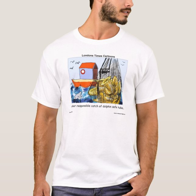 Camisetas de dibujos animados de The Times de Lond (Anverso)