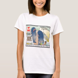 Camisetas de dibujos animados de The Times de Lond