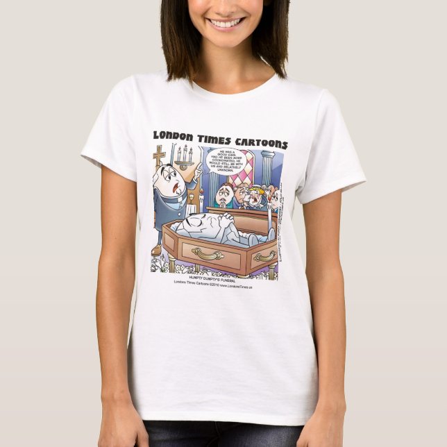 Camisetas de dibujos animados de The Times de Lond (Anverso)