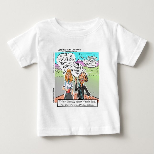 Camisetas de dibujos animados de The Times de Lond (Anverso)