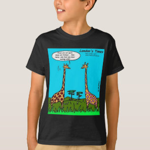 Camisetas de dibujos animados de The Times de Lond