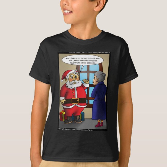 Camisetas de dibujos animados de The Times de Lond (Anverso)