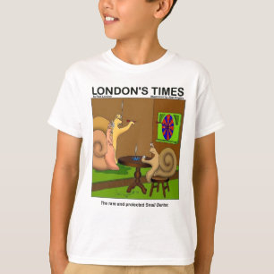 Camisetas de dibujos animados de The Times de Lond
