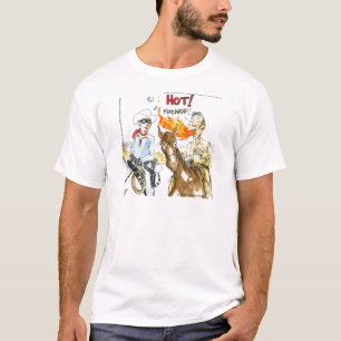 Camisetas de dibujos animados de The Times de Lond