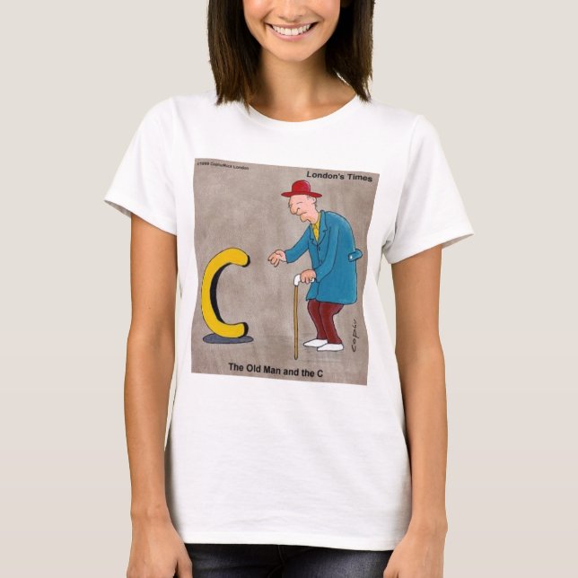 Camisetas de dibujos animados de The Times de Lond (Anverso)