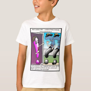 Camisetas de dibujos animados de The Times de Lond
