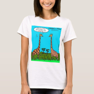 Camisetas de dibujos animados de The Times de Lond