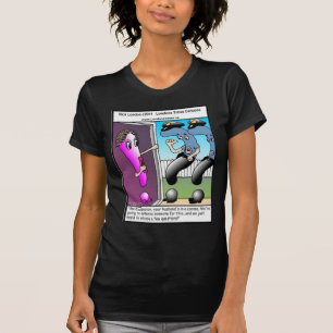 Camisetas de dibujos animados de The Times de Lond