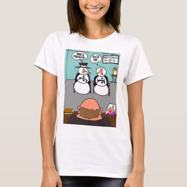 Camisetas de dibujos animados de The Times de Lond (Anverso)